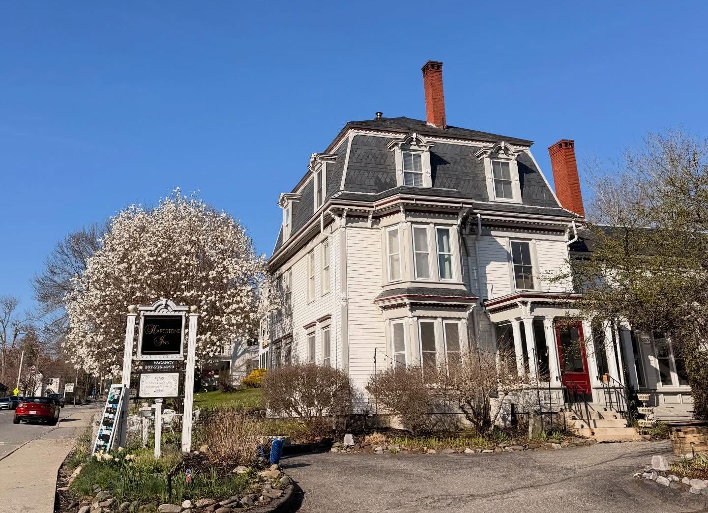 Hartstone inn, Camden, Maine.