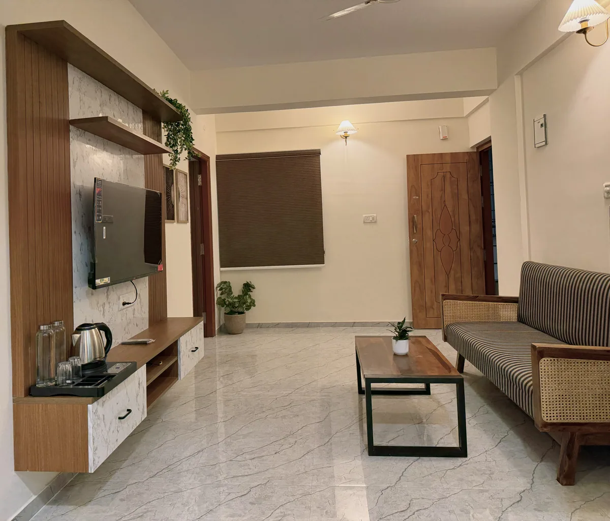 Spacious 2 Bedroom Apartment at HomeSlice Meraki – Boutique Apartment in Whitefield