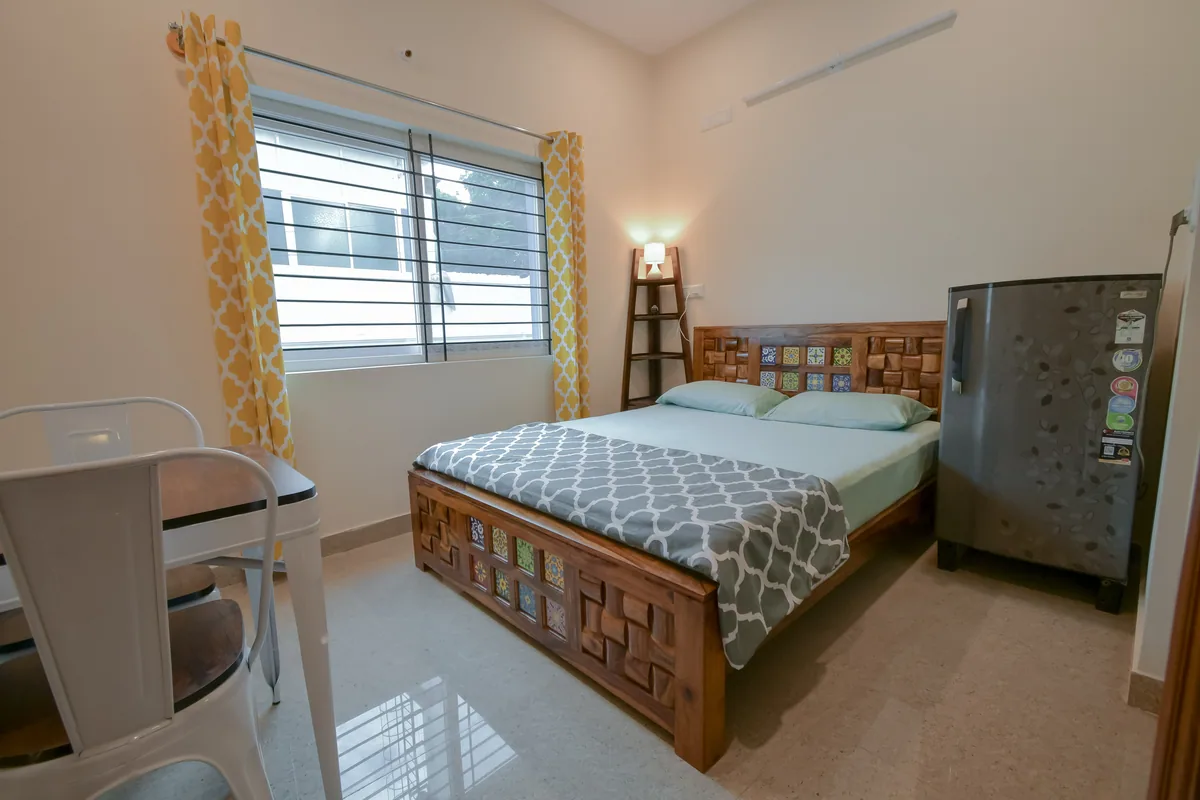 Studio with Kitchen and Office Room at Manzil – Apartment Stay in HSR Layout